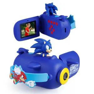 Sonic the Hedgehog - Kids HD Camcorder, Selfie Mode, Digital Zoom Sonic the Hedgehog - Kids HD Camcorder, Selfie Mode, Digital Zoom