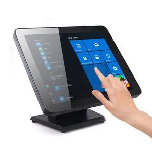 17-Inch Capacitive LED Backlit Multi-Touch Monitor, True Flat Seamless Design Touchscreen, VGA 17-Inch Capacitive LED Backlit Multi-Touch Monitor, True Flat Seamless Design Touchscreen, VGA