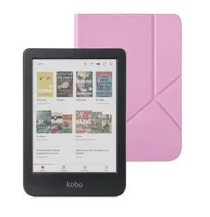 Clara Colour Black eReader & Candy Pink SleepCover Bundle | 6 Glare-Free Colour E Ink Kaleido 3 Display | Dark Mode Option | Waterproof | Built-in-2-Way Stand Cover Clara Colour Black eReader & Candy Pink SleepCover Bundle | 6 Glare-Free Colour E Ink Kaleido 3 Display | Dark Mode Option | Waterproof | Built-in-2-Way Stand Cover