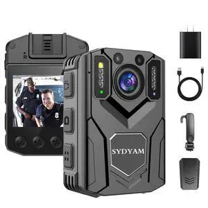 1440P Body Camera, 8-12H Video Recording Body Cameras with Audio and Video Recording, Body Cam for Police Hiking Meeting Security Guard Daily Patrol (32GB Card Included) 1440P Body Camera, 8-12H Video Recording Body Cameras with Audio and Video Recording, Body Cam for Police Hiking Meeting Security Guard Daily Patrol (32GB Card Included)