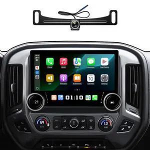 11.5in Car Stereo for Chevy Silverado GMC Sierra 14-18 CarPlay | Supports Bose System, 4G+64GB ROM for Offline Maps, Dual Knobs for Work Gloves, QLED Sunlight Screen, Plug & Play 11.5in Car Stereo for Chevy Silverado GMC Sierra 14-18 CarPlay | Supports Bose System, 4G+64GB ROM for Offline Maps, Dual Knobs for Work Gloves, QLED Sunlight Screen, Plug & Play