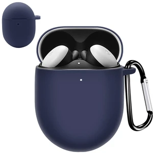for Google Pixel Buds Pro 2 2024 Case Cover with Keychain, Front LED Visible Case for Google Pixel Buds Pro 2022, Soft Silicone Full Protective Skin for Girly/Men/Women, Midnight Blue for Google Pixel Buds Pro 2 2024 Case Cover with Keychain, Front LED Visible Case for Google Pixel Buds Pro 2022, Soft Silicone Full Protective Skin for Girly/Men/Women, Midnight Blue