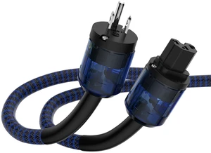 HiFi Audiophile Power Cord with US Rhodium Plated Connector Plug+ IEC 320 C15 Female Connector Audio AC Power Cable 125V 15A for Speaker, Subwoofer, Turntable, AMP(2M / 6.56FT) HiFi Audiophile Power Cord with US Rhodium Plated Connector Plug+ IEC 320 C15 Female Connector Audio AC Power Cable 125V 15A for Speaker, Subwoofer, Turntable, AMP(2M / 6.56FT)