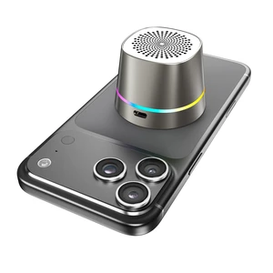 Magnetic Shower Speaker Wireless Charger Mini RGB TWS Stereo Bluetooth Magnetic Shower Speaker Wireless Charger Mini RGB TWS Stereo Bluetooth