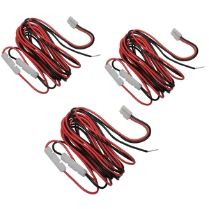T-Shape DC Cord Car Power Cable 3M for Yaesu FT-7800R FT-7900R FT-8900R FT-2400 FT-2500 ICOM IC-F1610 IC-F2610 IC-F1010 IC-F2010 IC-F110S Kenwood TM-271/261/281/461/481/741 Radio 3Pack T-Shape DC Cord Car Power Cable 3M for Yaesu FT-7800R FT-7900R FT-8900R FT-2400 FT-2500 ICOM IC-F1610 IC-F2610 IC-F1010 IC-F2010 IC-F110S Kenwood TM-271/261/281/461/481/741 Radio 3Pack