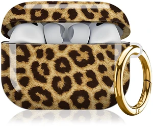 Compatible with AirPod Pro 3rd Generation Case 2025,Fashion Protective Cover with Keychain, Anti-Scratch, Drop Protection,Shockproof Cover for AirPod Pro 3 Women(Vintage Retro Leopard) Compatible with AirPod Pro 3rd Generation Case 2025,Fashion Protective Cover with Keychain, Anti-Scratch, Drop Protection,Shockproof Cover for AirPod Pro 3 Women(Vintage Retro Leopard)