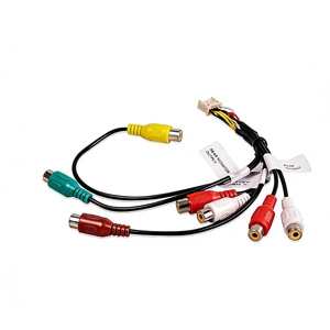XT-91918-L4 12Pin AV RCA Harness,with Mark Plug and Play Fit for Pioneer AVH240EX AVH241EX DMH130BT DMH240EX DMH241EX DMH340EX DMH341EX DMH342EX Models Car Stereo Radio XT-91918-L4 12Pin AV RCA Harness,with Mark Plug and Play Fit for Pioneer AVH240EX AVH241EX DMH130BT DMH240EX DMH241EX DMH340EX DMH341EX DMH342EX Models Car Stereo Radio