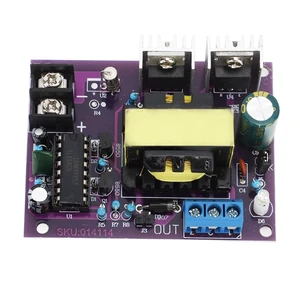 DC to AC Boost Converter 24V Input 110V/220V Output 100W Adjustable Power Inverter Board for LED Lighting & Motors, High-Frequency Square Wave DC to AC Boost Converter 24V Input 110V/220V Output 100W Adjustable Power Inverter Board for LED Lighting & Motors, High-Frequency Square Wave