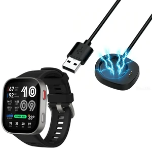 Compatible with Bip Max Charger, 100cm Magnetic Replacement Charging Station Stand Compatible with Amazfit Bip Max/Active Max/T-Rex/Balance 2/1 Helio/Active 3 (Charger with Cable) Compatible with Bip Max Charger, 100cm Magnetic Replacement Charging Station Stand Compatible with Amazfit Bip Max/Active Max/T-Rex/Balance 2/1 Helio/Active 3 (Charger with Cable)