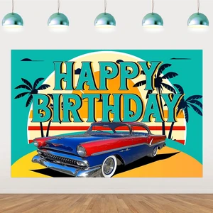 Classic Car Birthday Backdrop for Boys Men Birthday Party Supplies 5x3ft Vintage Car Party Decorations Retro Car Beach Background Banner Nostalgia Convertible 90s Cars Photography Background Classic Car Birthday Backdrop for Boys Men Birthday Party Supplies 5x3ft Vintage Car Party Decorations Retro Car Beach Background Banner Nostalgia Convertible 90s Cars Photography Background