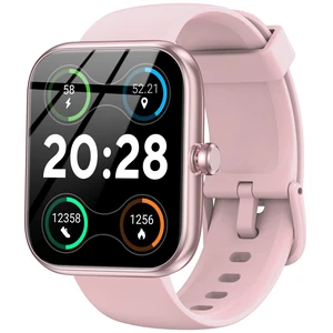 Smart Watch, 1.83" HD Touchscreen Fitness Tracker, Bluetooth Call, IP68 Waterproof, 120+ Sport Modes, 24/7 Heart Rate & Sleep Monitor, Long Battery Life, Compatible with iPhone Android iOS (Pink) Smart Watch, 1.83" HD Touchscreen Fitness Tracker, Bluetooth Call, IP68 Waterproof, 120+ Sport Modes, 24/7 Heart Rate & Sleep Monitor, Long Battery Life, Compatible with iPhone Android iOS (Pink)