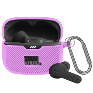 Compatible for JBL Tune 230NC TWS Case, Soft Silicone Protective Scratch Resistance Skin Case for JBL Tune 230NC with Anti-Lost Keychain and Carabiner (Purple) Compatible for JBL Tune 230NC TWS Case, Soft Silicone Protective Scratch Resistance Skin Case for JBL Tune 230NC with Anti-Lost Keychain and Carabiner (Purple)
