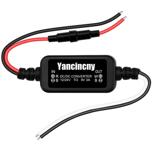 DC 12V 24V Step Down to 9V 3A 27W, DC 11-32V to 9VVoltage Converter Power Supply Adapter Buck Converter Regulator Reducer Voltage Transformer with Fuse for Golf Cart DC 12V 24V Step Down to 9V 3A 27W, DC 11-32V to 9VVoltage Converter Power Supply Adapter Buck Converter Regulator Reducer Voltage Transformer with Fuse for Golf Cart