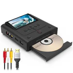 VHS to DVD Recorder, VCR to DVD Recorder-Convert Photos and Videos Between VHS,VCR,Memory Card,DVD and USB. Phone can use a Free app to Burn Videos and Photos, Also has TV Recording Function(Black) VHS to DVD Recorder, VCR to DVD Recorder-Convert Photos and Videos Between VHS,VCR,Memory Card,DVD and USB. Phone can use a Free app to Burn Videos and Photos, Also has TV Recording Function(Black)