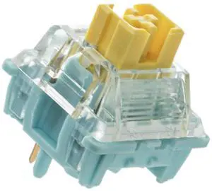 Silent Mechanical Keyboard Switches Set - 35 Pieces Factory Pre-Lubed, 5-Pin Linear/Tactile Switches for Custom Mechanical Keyboards (Sea Salt V3(Linear Silent)) Silent Mechanical Keyboard Switches Set - 35 Pieces Factory Pre-Lubed, 5-Pin Linear/Tactile Switches for Custom Mechanical Keyboards (Sea Salt V3(Linear Silent))