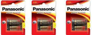 3 2CR5 6-Volt Photo Lithium Cylinder Batteries 2CR5M 3 2CR5 6-Volt Photo Lithium Cylinder Batteries 2CR5M