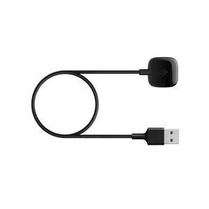 Smartwatch Charging Cable for Sense 2, Sense, Versa 4 and Versa 3, Official Product, Black Smartwatch Charging Cable for Sense 2, Sense, Versa 4 and Versa 3, Official Product, Black