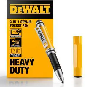 Heavy Duty 3-in-1 Mini Stylus Pocket Pen, Tablet Pens for iPad, EDC | Touch Screen Pen, Ballpoint w/Touchscreen Tip, Keypad Tip, Compatible iPhone Stylus Pen, Extra Ink Cartridge Heavy Duty 3-in-1 Mini Stylus Pocket Pen, Tablet Pens for iPad, EDC | Touch Screen Pen, Ballpoint w/Touchscreen Tip, Keypad Tip, Compatible iPhone Stylus Pen, Extra Ink Cartridge