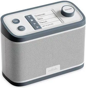 Simple Portable FM Radio and MP3 Music Player for Seniors, Elderly or Visually Impaired Large Buttons, Simple Design, Easy to Use Simple Portable FM Radio and MP3 Music Player for Seniors, Elderly or Visually Impaired Large Buttons, Simple Design, Easy to Use