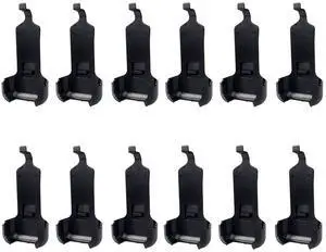 12 pcs Original Walkie Talkie Belt Clip Compatible with Two Way Radio LT-316 WLN KD-C1 Retevis RT22 Zastone X6 NKTECH NK-U1 Zeadio ZS-B1 TIDRADIO TD-M8 RADTEL RT-10 RADIODDITY R1 12 pcs Original Walkie Talkie Belt Clip Compatible with Two Way Radio LT-316 WLN KD-C1 Retevis RT22 Zastone X6 NKTECH NK-U1 Zeadio ZS-B1 TIDRADIO TD-M8 RADTEL RT-10 RADIODDITY R1