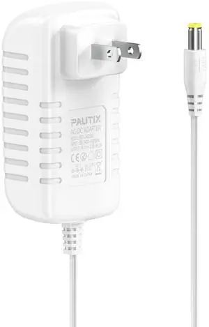 24V DC Power Supply Adapter 2A 48W Low Voltage Converter LED Driver Transformer with 5.5 x 2.1mm US Plug for LED Strip,COB LED Lighting,CCTV Camera,Suit 1.5A 1A 0.5A Device Power Source(White) 24V DC Power Supply Adapter 2A 48W Low Voltage Converter LED Driver Transformer with 5.5 x 2.1mm US Plug for LED Strip,COB LED Lighting,CCTV Camera,Suit 1.5A 1A 0.5A Device Power Source(White)