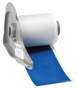 All Weather Permanent Adhesive Vinyl Label Tape for M710 and BMP71 Printers - 2" x 50', Blue. M7C-2000-595-BL All Weather Permanent Adhesive Vinyl Label Tape for M710 and BMP71 Printers - 2" x 50', Blue. M7C-2000-595-BL
