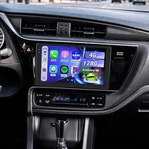 Car Radio for Toyota Corolla 2017-2019 Wireless CarPlay Android Auto | 9 Inch HD Touchscreen with 4+128G storage, Corolla Stereo with 5Ghz WiFi GPS Bluetooth FM/RDS EQ SWC Backup Camera MIC Car Radio for Toyota Corolla 2017-2019 Wireless CarPlay Android Auto | 9 Inch HD Touchscreen with 4+128G storage, Corolla Stereo with 5Ghz WiFi GPS Bluetooth FM/RDS EQ SWC Backup Camera MIC