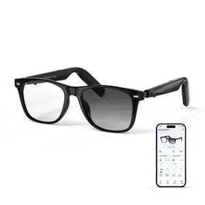 AI Glasses, Smart Glasses Powered by ChatGPT, Real-Time AI Translation | Photochromic lens, AI translation in 145 languages, Handsfree calls, Immersive audio, Holds AI conversations AI Glasses, Smart Glasses Powered by ChatGPT, Real-Time AI Translation | Photochromic lens, AI translation in 145 languages, Handsfree calls, Immersive audio, Holds AI conversations