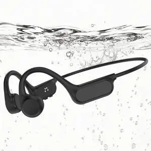 Bone Conduction Headphones IPX8 Waterproof Open Ear 32G MP3 Player | 8 Hours Long Battery & Secure Fit, Lightweight Open Ear Comfort, for Swimming, Running & Cycling, Great for Outdoor Fitness Bone Conduction Headphones IPX8 Waterproof Open Ear 32G MP3 Player | 8 Hours Long Battery & Secure Fit, Lightweight Open Ear Comfort, for Swimming, Running & Cycling, Great for Outdoor Fitness