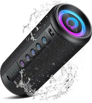 Portable Bluetooth Speaker, 2026 Bluetooth 5.4 Wireless Speaker with 20W HD Loud Stereo Sound, 20H Playtime, LED Lights, IP7, TWS Pairing, Built-in Mic, for Outdoor, Home, Beach, Party, Gift Portable Bluetooth Speaker, 2026 Bluetooth 5.4 Wireless Speaker with 20W HD Loud Stereo Sound, 20H Playtime, LED Lights, IP7, TWS Pairing, Built-in Mic, for Outdoor, Home, Beach, Party, Gift