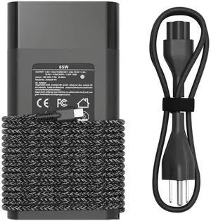 New Slim 65W USB Type C Laptop Charger Compatible with HP Envy X360 | Spectre X360, Replacement Computer Power Cord for EliteBook, OmniBook, Zbook, Chromebook AC Adapter New Slim 65W USB Type C Laptop Charger Compatible with HP Envy X360 | Spectre X360, Replacement Computer Power Cord for EliteBook, OmniBook, Zbook, Chromebook AC Adapter