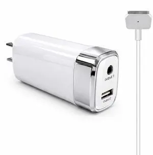 Mac Book Pro Charger 60W 45W Mag 2 T-Tip Power Adapter, Compatible with Mac Book Pro 13 inch/Mac Book Air 11&13 inch (Applicable to 2012-2017) Mac Book Pro Charger 60W 45W Mag 2 T-Tip Power Adapter, Compatible with Mac Book Pro 13 inch/Mac Book Air 11&13 inch (Applicable to 2012-2017)