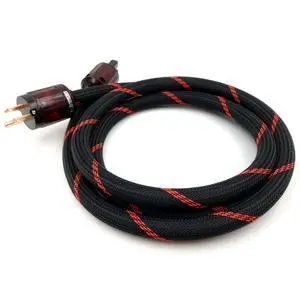 10 AWG Hi-End HiFi Audio Universal AC Power Cable Power Cord US Plug - 6.6FT (2M) 10 AWG Hi-End HiFi Audio Universal AC Power Cable Power Cord US Plug - 6.6FT (2M)