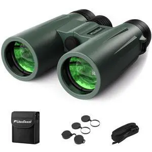 Professional 12x42 HD Binoculars - High Powered Large View with | Clear Low Light Vision - Adults Binoculars for Bird Watching, Hunting, Hiking, Travel, Cruise, Green, AT66V3 Professional 12x42 HD Binoculars - High Powered Large View with | Clear Low Light Vision - Adults Binoculars for Bird Watching, Hunting, Hiking, Travel, Cruise, Green, AT66V3