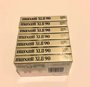XLII IEC Type II 90 Minute High Bias Audio Cassette Tape - 7 Pack XLII IEC Type II 90 Minute High Bias Audio Cassette Tape - 7 Pack
