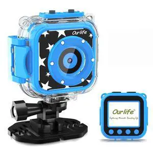Kids Waterproof Camera, Kids Camera for 3-12 Year Old | Christmas Birthday Gifts for Kids Underwater Sports Camcorder 1.77 Inch Screen,No Card(Navy Blue) Kids Waterproof Camera, Kids Camera for 3-12 Year Old | Christmas Birthday Gifts for Kids Underwater Sports Camcorder 1.77 Inch Screen,No Card(Navy Blue)