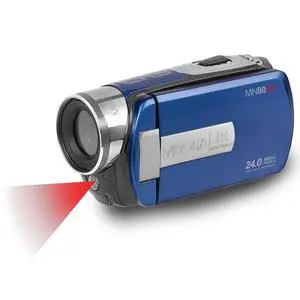MN80NV Camcorder, 1080p Video, 24MP, Night Vision (Blue) | Portable wireless speaker delivers convenient audio for home, travel and outdoor adventures MN80NV Camcorder, 1080p Video, 24MP, Night Vision (Blue) | Portable wireless speaker delivers convenient audio for home, travel and outdoor adventures