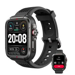 Smart Watch for Men Women, 1.8" Men's Military Smartwatch for Android iPhone with Alexa Built-in, IP68 Waterproof, Fitness Tracker with 100+ Sports, R8 Smart Watch for Men Women, 1.8" Men's Military Smartwatch for Android iPhone with Alexa Built-in, IP68 Waterproof, Fitness Tracker with 100+ Sports, R8