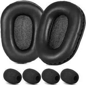 Earpads for BlueParrott B450-XT B450XT S450-XT Headset | B450-XT Mod Kit Ear Pads + Mic Foam for BlueParrott B450-XT B450XT S450-XT Headset,Softer Leather Noise Cancelling Foam Earpads for BlueParrott B450-XT B450XT S450-XT Headset | B450-XT Mod Kit Ear Pads + Mic Foam for BlueParrott B450-XT B450XT S450-XT Headset,Softer Leather Noise Cancelling Foam