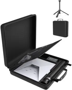 Starlink Mini Tripod with Carry Case, for All Starlink Mini Models | Portable Starlink Mini Tripod Stand Mount with Aluminum Tripod Adapter for Outdoor, Camping and Hiking Starlink Mini Tripod with Carry Case, for All Starlink Mini Models | Portable Starlink Mini Tripod Stand Mount with Aluminum Tripod Adapter for Outdoor, Camping and Hiking