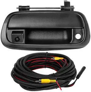 Tailgate Handle Backup Camera for Toyota Tundra 2000-2006 Reversing Camera Tailgate Liftgate Latch Handle Rear View Reverse Camera RCA Connector with Keyhole |Replaces# 69090-0C010 69090-0C030-C0 Tailgate Handle Backup Camera for Toyota Tundra 2000-2006 Reversing Camera Tailgate Liftgate Latch Handle Rear View Reverse Camera RCA Connector with Keyhole |Replaces# 69090-0C010 69090-0C030-C0