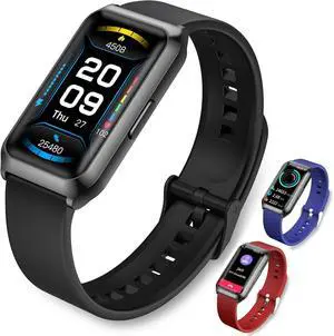 1.47" Smart Sports Watch, 10-Day Battery, IP68 Waterproof, Black | Fitness Tracker for iOS Android, Tracks Heart Rate, Sleep Monitor, Blood Oxygen, Suitable for Daily Fitness, Sport Strap 1.47" Smart Sports Watch, 10-Day Battery, IP68 Waterproof, Black | Fitness Tracker for iOS Android, Tracks Heart Rate, Sleep Monitor, Blood Oxygen, Suitable for Daily Fitness, Sport Strap