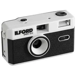 Sprite 35-II Reusable/Reloadable 35mm Analog Film Camera | 31mm F/9 Fixed-Focus Lens, 1/120 Second Shutter, Built-in Flash, Uses 35mm Film, Focus 1m- Sprite 35-II Reusable/Reloadable 35mm Analog Film Camera | 31mm F/9 Fixed-Focus Lens, 1/120 Second Shutter, Built-in Flash, Uses 35mm Film, Focus 1m-