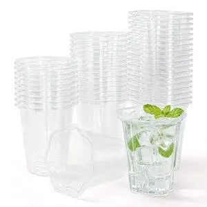 50 Pack Scalloped Plastic Cups 12 Oz Clear Disposable Cups Scalloped Tableware for Wedding Baby Shower Birthday Party Supplies 50 Pack Scalloped Plastic Cups 12 Oz Clear Disposable Cups Scalloped Tableware for Wedding Baby Shower Birthday Party Supplies