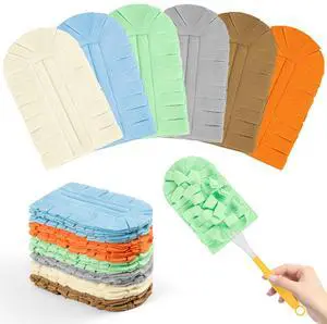 12 PCS Microfiber Reusable Duster Refills for Swiffer Duster 12 PCS Microfiber Reusable Duster Refills for Swiffer Duster