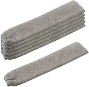 6 Pack Gap Dust Cleaner Refills, Microfiber Replacement Cloth Covers for Under Furniture Duster, Washable & Reusable Dusting Sleeves 6 Pack Gap Dust Cleaner Refills, Microfiber Replacement Cloth Covers for Under Furniture Duster, Washable & Reusable Dusting Sleeves