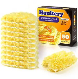 50 Count Heavy Duty Duster Refills Compatible with Swiffer Dusters 50 Count Heavy Duty Duster Refills Compatible with Swiffer Dusters