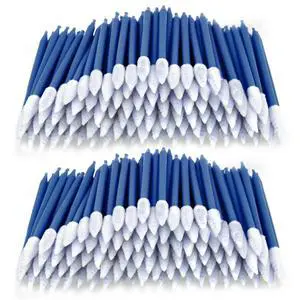 Electronics Cleaning swabs,Sponge tip Detail swabs, lint-Free Foam Swab (200pcs Navy Blue) Electronics Cleaning swabs,Sponge tip Detail swabs, lint-Free Foam Swab (200pcs Navy Blue)