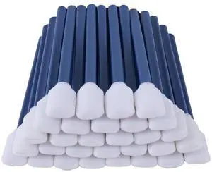 50 PCS 5.11" Square Rectangle Foam Cleaning Swab Sticks(Dark Blue) 50 PCS 5.11" Square Rectangle Foam Cleaning Swab Sticks(Dark Blue)
