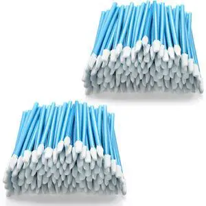 Polyester Swabs Pointed Tips Microfiber (200 pcs, 73mm/2.9" Length, 3.2mm/0.12" Head Width, Blue) Multi-Purpose Precision Swabs for Inkjet Printers, PCB, Crafts, etc. Polyester Swabs Pointed Tips Microfiber (200 pcs, 73mm/2.9" Length, 3.2mm/0.12" Head Width, Blue) Multi-Purpose Precision Swabs for Inkjet Printers, PCB, Crafts, etc.